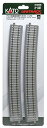 【送料無料】KATO HOゲージ PC大径曲線線路R1606-11.25° (4本入) 2-331 鉄道模型用品