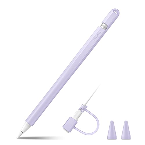 Fintie for Apple Pencil 1pVRیP[X Jo[ Obv Apple Pencil z_[ ₷ y Sʕی  h~ X[u P[X yJo[USBP[uAڃJo[t (CbNp[v)