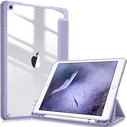 Fintie iPad 10.2 P[X iPad 9 / 8 / 7 P[X 2021 2020 2019 obNJo[ Apple Pencil [\ O܃X^h X[v@\ y ^ h~ PUU[ TPU (fԍA2602AA2603AA2604AA2605)(CbNp[v)