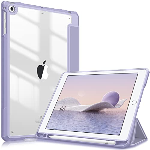 Fintie iPad 9.7 2018 2017 / iPad Air 2 / iPad Air 1 P[X obNJo[ Apple Pencil [\ O܃X^h X[v@\ y ^ h~ PUU[ TPU iPad 9.7 6 / 5Ή (CbNp[v)