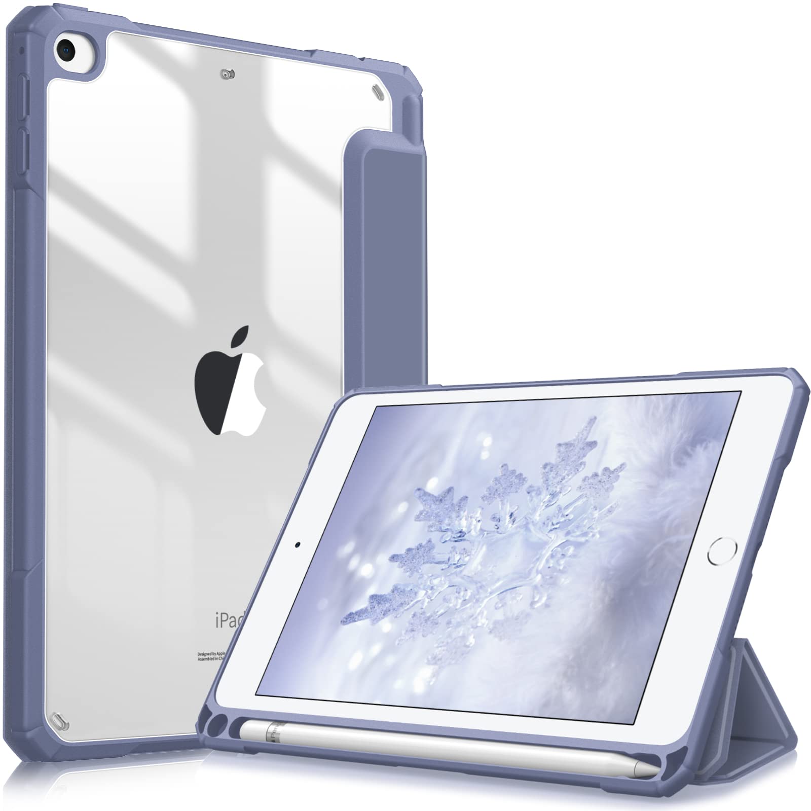 Fintie iPad Mini 5 2019 / iPad Mini 4 P[X 7.9C` 5 obNJo[ Apple Pencil [\ O܃X^h X[v@\ y ^ h~ PUU[ TPU (fԍA2133AA2124AA2126AA2125)(x_[O[)