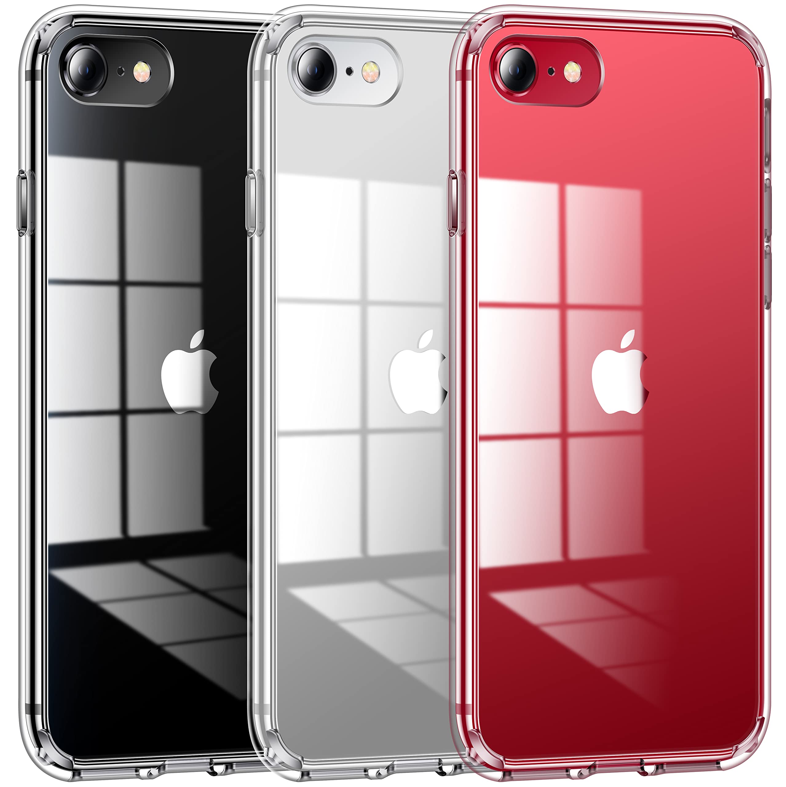 ѵ˶CASEKOO iPhone SE3 SE2 SE 8 7   ꥢ Ѿ׷ ƷMIL Ʃ ޥۥ 磻쥹б iphonese 3 se2 2 8 7   եSE3 С 4.7(ꥢ)