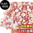 CarAngels ガラスモザイクタイル 各種色ランダム 自然シーリズ 500g入り 不規則 DIY 内装 デコレーション ハンドメイド クラフト (桜・ピンク)