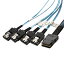Cable Matters Mini SAS SATAѴ֥ 1m SFF-8087 SATA ե󥢥ȥ֥ 4åդ SATA֥