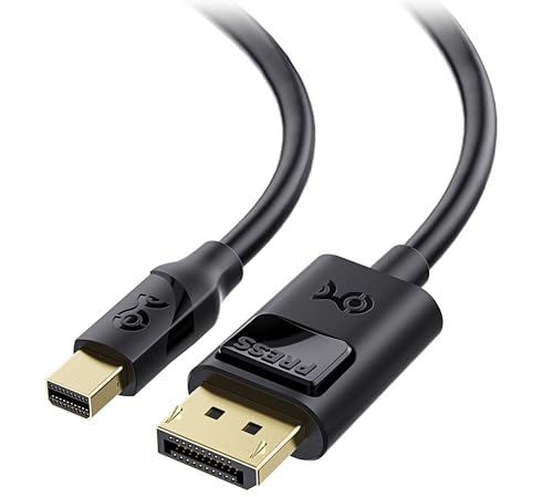 Cable Matters Mini DisplayPort DisplayPort 変換ケーブル 8K 60Hz 双方向 0.9m Mini DisplayPort DisplayPort 1.4 ケーブル DisplayPort Mini DisplayPort 1.4 変換ケーブル Thunderbolt 2対応 ブラック