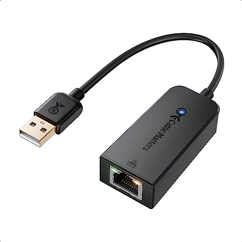 Cable Matters USB LAN 変換アダプター Switch対応 有線LANアダプター USB3.0 to RJ45 1000Mbps 任天堂スイッチとラップトップに最適 ギガビットイーサネット ブラック