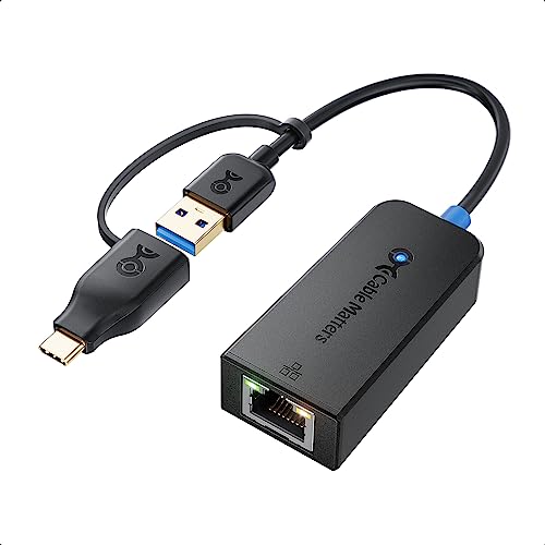 Cable Matters USB LANϊA_v^[ 2.5GbpsɑΉ LLANA_v^[ Thunderbolt 3Ή USB A USB C A_v^t