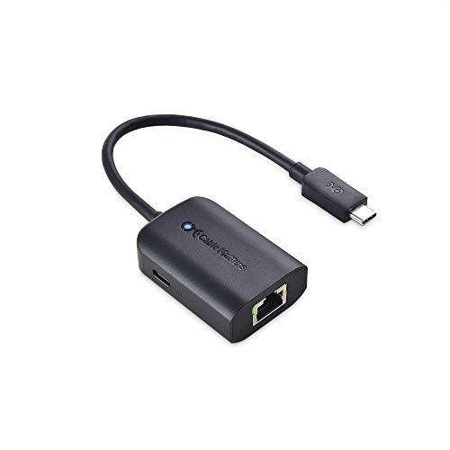 Cable Matters USB Type C LAN有線アダプター 2 in 1 100W PD急速充電 Type C to RJ45 ギガビットイーサネット USB C LAN 変換アダプター Google TV Chromecast 2020 Versionで最大480Mbpsの有線イーサネット速度に対応
