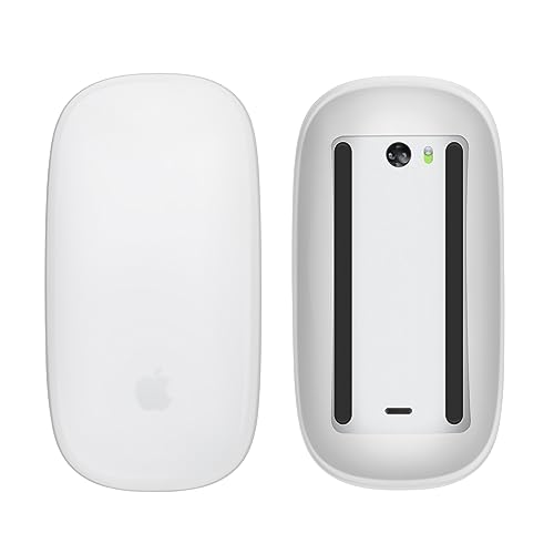 kwmobile プロテクター 対応: Apple Magic Mouse 1 / 2 カバー - マウスケース 傷 埃よけ シリコン 半透明