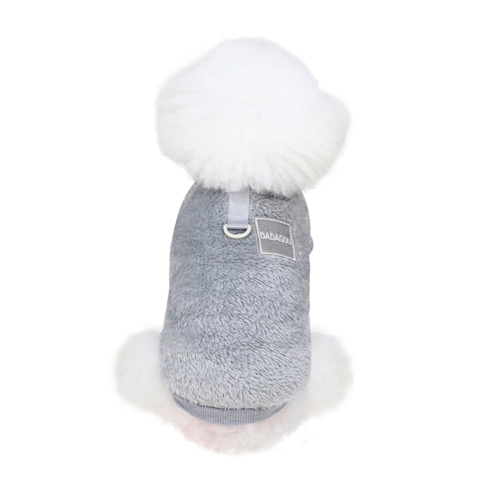 【送料無料】AmzBarley 犬服 秋冬 上着 両面フランネル Dカン付き 柔らかい 防寒 暖かい ふわふわ もこもこ ドッグウェア フリース セーター 無地...