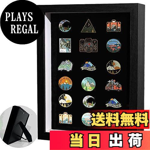 【送料無料】Umora ピンバッジ用 収納 フレーム ブローチ バッジ フェルト 展示 防塵 透明窓付 ブロー..