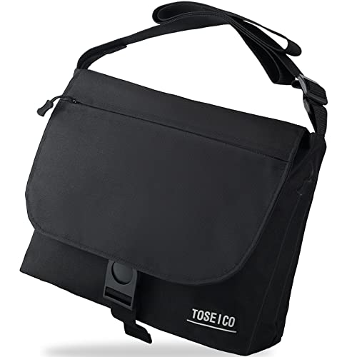 [TOSEICO] ショルダーバッグ メンズ 斜めがけ メッセンジャーバッグ RFIDスキミング防止 ワンショルダーバッグも 大容量 カバン 防水 軽量 レディース 男女兼用 ビジネス 学生 通勤 通学 旅行 アウトドア 黒 black