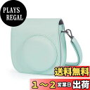 Leebotree mini 12 カメラ保護ケース Mini 12 11 に対応、ポケットと調節可能なショルダーストラップ付き PU レザーバッグ(ミントグリーン)