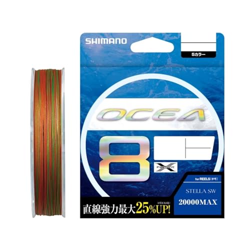 シマノ(SHIMANO) ライン オシア8 400m 5.0号 5カラー LD-A81S 釣り糸