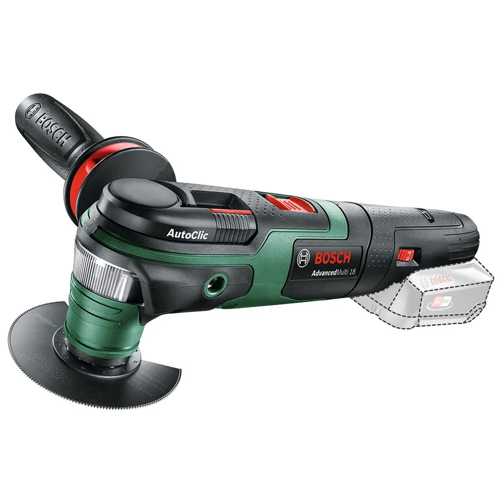 ボッシュ(BOSCH) 18Vバッテリーマルチツール(カットソー) (本体のみ、バッテリー・充電器別売) MLT218