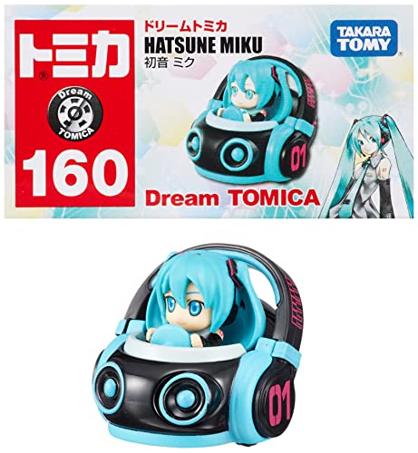 タカラトミー(TAKARA TOMY) 『 トミカ ドリームトミカ No.160 初音ミク 』 ミニカー 車 おもちゃ 3歳以上 箱入り 玩具安全基準合格 STマーク認証 TOMICA