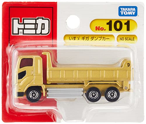 タカラトミー(TAKARA TOMY) 『 トミカ No.101 いすゞ ギガ ダンプカー (ブリスターパッケージ) 』 ミニカー 車 おもちゃ 3歳以上 ブリ..