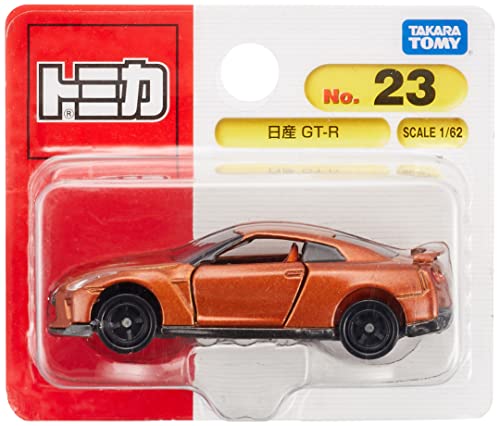 タカラトミー『 トミカ No.23 日産 GT-R (ブリスターパッケージ) 』 ミニカー 車 おもちゃ 3歳以上 ブリスターパッケージ 玩具安全基準..