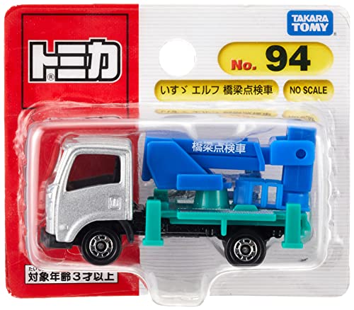 タカラトミー『 トミカ No.94 いすゞ エルフ 橋梁点検車 (ブリスターパッケージ) 』 ミニカー 車 おもちゃ 3歳以上 ブリスターパッケー..