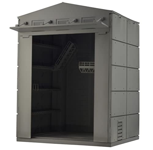 【送料無料】トミーテック 1/144 ジオコレ・コンバットシリーズ DCM21 格納庫 塗装済みプラモデル 322665