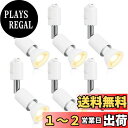 xydled ダクトレール用スポットライト E11 LED電球付き 50W ライティングバー用器具セット ライティングレール 天井照明 6個セット (電球色, ...