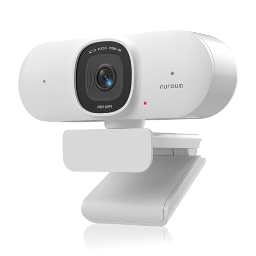 Nuroum Webカメラ 60FPS 2K オートフォー