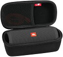 Hermitshell 専用保護収納ケース対応JBL Flip6/JBL Flip5 Bluetoothスピーカー (ブラック)