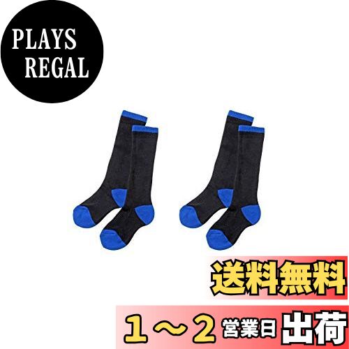キャプテンスタッグ(CAPTAIN STAG) 靴下 ソックス スキーソックス ジュニア用 ハイソックス 2足組 16~18cm 【色指定不可】 男の子用アソート UX-991