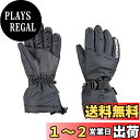 キャプテンスタッグ(CAPTAIN STAG) グローブ 手袋 防水 防寒 ロング裏ボア メンズ XLサイズ ブラック UX-1071