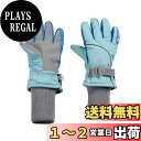 キャプテンスタッグ(CAPTAIN STAG) グローブ 手袋 防寒 5本指 ロングジャージ 子供用 110cm対応 サックス UX-989