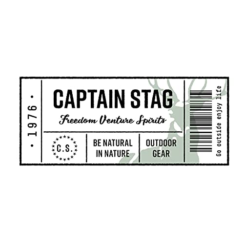 キャプテンスタッグ(CAPTAIN STAG) ステッカー シール CSデザインステッカー 【チケット・レクタングル..