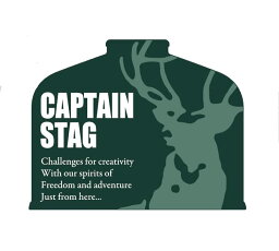 キャプテンスタッグ(CAPTAIN STAG) ステッカー シール CSデザインステッカー 【OD缶】 65×51mm UM-1592