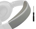 SOULWIT ヘッドバンド ヘッドバンドパッド Bose QuietComfort 35 35ii (BOSE QC35 QC35ii) 用 ヘッドバンド 交換 クッション ヘッドホンバンド ヘッドセットバンド 替えバンドキット 一体型 (シルバー)