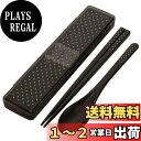 スケーター (skater) コンビセット ブラック ドット 箸 21cm スプーン 食洗機対応 男性用 CCS45SA