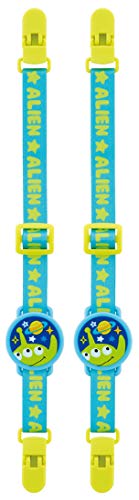 スケーター (skater) 2WAY ベビー マルチクリップ ホルダー クリップ スナップボタン ズレ 落下 防止 2個セット ディズニー エイリアン トイ・ストーリー BMC1