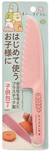 スケーター (skater) プラスチック製 包丁 子供用 安全包丁 長さ23cm(刃渡り12.8cm) すみっコぐらし 日本製 HKP1