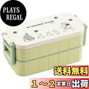 スケーター(Skater) 弁当箱 600ml 抗菌 2段 女性用 となりのトトロ 行進 スタジオジブリ 日本製 YZW3AG-A