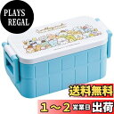 スケーター(Skater) 弁当箱 600ml 抗菌 2段 女性用 すみっコぐらし あつまるんです 日本製 YZW3AG-A