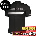 シマノ(SHIMANO) サイクリングジャージ LOGOジャージ 2023年モデル ブラックS(ヨーロッパサイズ) 身長目安:167-173cm