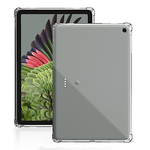 Google Pixel Tablet 用 ケース カバー 保護ケース タブレットケース 【NOUKAJU】Pixel Tablet 10.95インチ タブレット 用 保護カバー TPU素材 軽量 薄型 タッチペン収納機能 耐衝撃 傷つけ防止 指紋防止 全面保護カバー