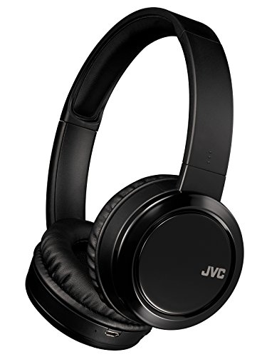 JVC HA-S58BT ワイヤレスヘッドホン Bluetooth対応/連続17時間再生/高磁力ネオジウムマグネット採用パワフル再生/ハンズフリー通話用マイク内蔵/折りたたみ式