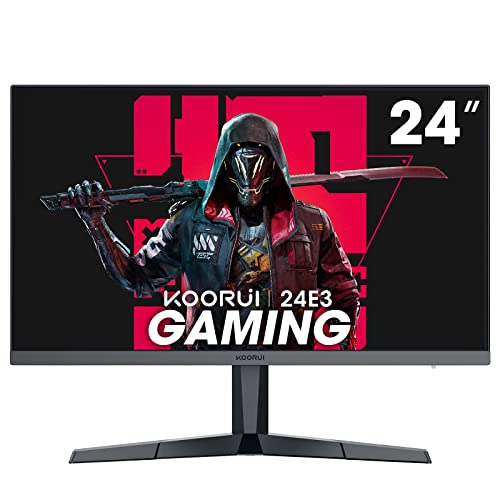 KOORUI 24C` IPS Q[~Oj^[ Q[~O fBXvC FHD/165Hz/1ms GtG X Q[j^[ Adaptive SyncΉ HDMI X2,DisplayPort