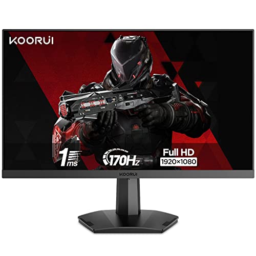 KOORUI ߥ󥰥˥ 24.5 (170Hz/1ms/եHD/VAѥͥ/Adaptive Syncб/Ĵ/HDMI X2/DisplayPort/VESA) 25E3A