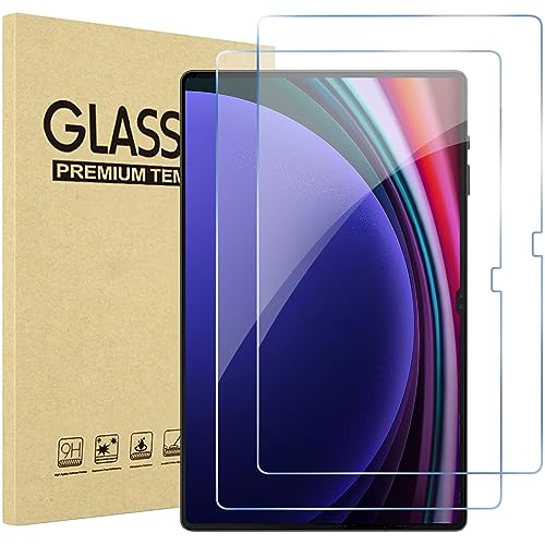 ProCase [2枚セット] Galaxy Tab S9 Ultra 2023 /S8 Ultra 2022 14.6インチ 液晶保護フィルム、強化ガラス スクリーンプロテクター 適用機種: Galaxy Tab S9 Ultra (SM-X910/X916/X918) / S8 Ultra (SM-X900/X906)