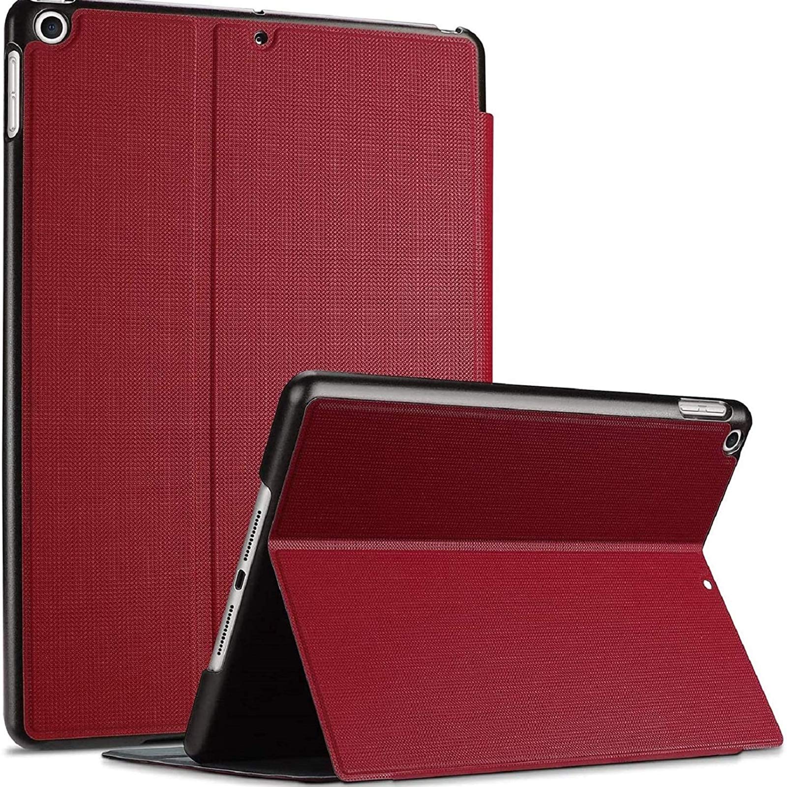 ProCase iPad 10.2 9/8/7 フォリオケース 耐衝撃 縦と横にスタンド 保護カバー 対応端末： iPad 10.2