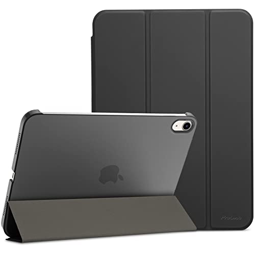 ProCase iPad 10 P[X 2022 10.9C` A2696 A2757 A2777 y ϏՌ O܂ X^h X}[gJo[iubNj