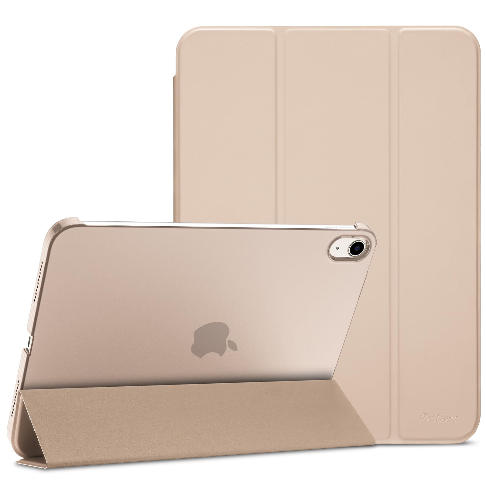 ProCase iPad 10 P[X 2022 10.9C` A2696 A2757 A2777 y ϏՌ O܂ X^h X}[gJo[iXg[j