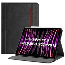 ProCase iPad Pro 12.9 6 2022 P[X 2021 5i5Gj, tHIJo[ X^h یP[X Kp@FiPad Pro 12.9