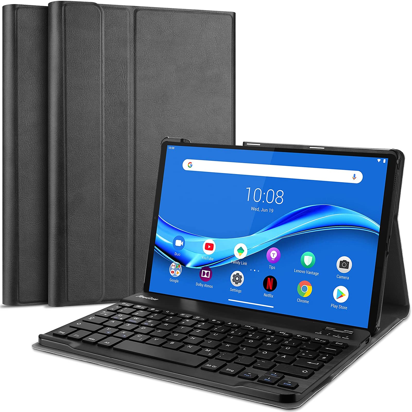 ProCase m{ Tab M10 Plus L[{[hP[X 10.3C` CX CE X}[gJo[ Ή[FLenovo 10.3