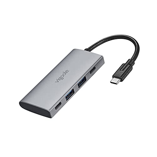 vigoole 4|[gUSB Cnu 10Gbps USB 3.1/3.2 Gen 2 SuperSpeed USB 10Gbps 2x Type-C|[g/2x Type-A|[g 10Gbpsf[^`x MacBook Pro iPad ProΉт̑Type-CfoCXKi